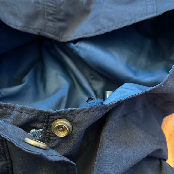 Wilderness Experience Women's Gore Tex Deep Blue Jacket Parka Hoodie Size Medium - Picture 13 of 16